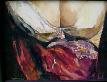 peintures gros plans: corps feminins,lingerie,etoffe 