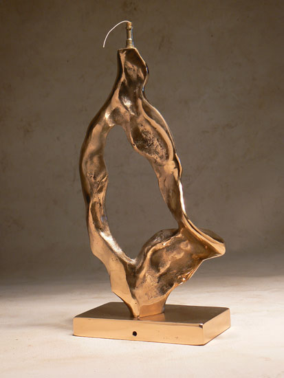 reedition luiminaire en bronze des annees 70 seventies,vintage desigh