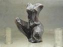 nu contemporain bronze patine par michel jaubert